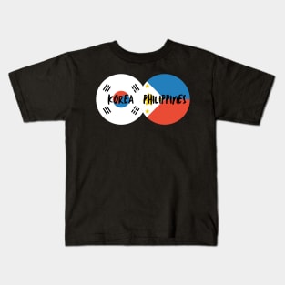 Korean Filipino - Korea, Philippines Kids T-Shirt